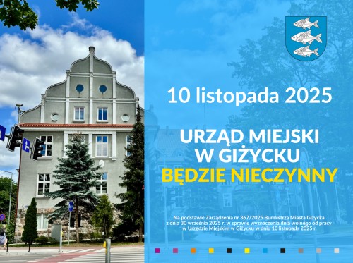 10 listopada Urząd Miejski będzie nieczynny